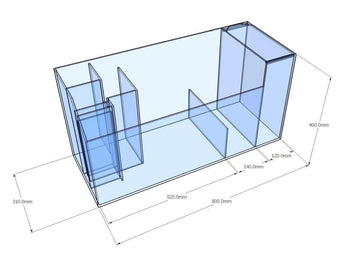 Aqua One Mini Reef Marine Aquarium 215 Litres - Amazing Amazon
